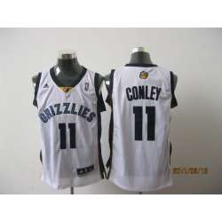 Memphis Grizzlies #11 Conley white Jerseys