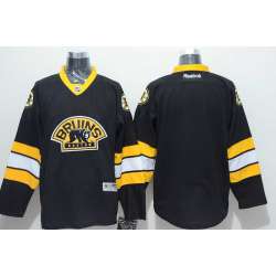 Men Boston Bruins Customized Black Throwback CCM Stitched Hockey Jersey