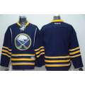 Men Buffalo Sabres Customized Dark Blue Stitched Hockey Jersey