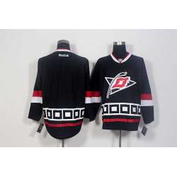 Men Carolina Hurricanes Customized Black Stitched NHL Jersey