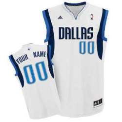 Men Dallas Mavericks Customized NBA white Home Jerseys