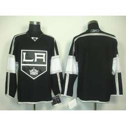 Men Los Angeles Kings Customized Third Black Stitched Hockey Jersey