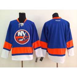 Men New York Islanders Customized Light Blue Stitched Hockey Jersey