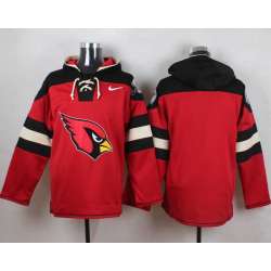 Men Nike Arizona Cardinals Customized Red Stitched Hoodie