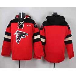 Men Nike Atlanta Falcons Customized Red Stitched NFL Hoodie