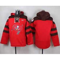 Men Nike Tampa Bay Buccaneers Customized Red Stitched NFL Hoodie