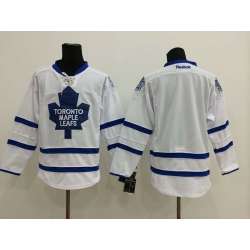 Men Toronto Maple Leafs Customized White Stitched Hockey Jersey