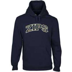Men's Akron Zips Arch Name Pullover Hoodie - Navy Blue