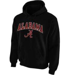 Men's Alabama Crimson Tide Midsize Arch Pullover Hoodie - Black