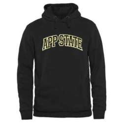 Men\'s Appalachian State Mountaineers Arch Name Pullover Hoodie - Black -