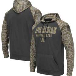 Men\'s Appalachian State Mountaineers Gray Camo Pullover Hoodie