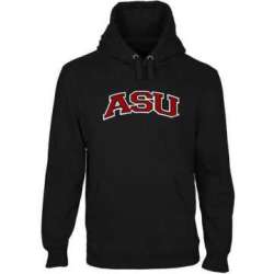 Men\'s Arkansas State Red Wolves Arch Name Pullover Hoodie - Black