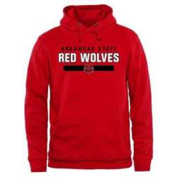 Men\'s Arkansas State Red Wolves Team Strong Pullover Hoodie - Scarlet