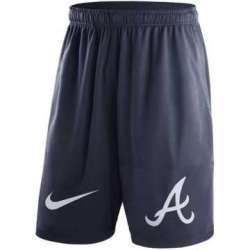 Men\'s Atlanta Braves Nike Navy Dry Fly Shorts