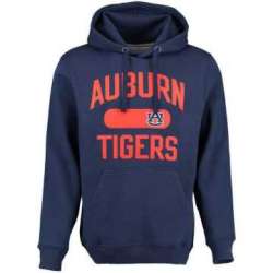 Men\'s Auburn Tigers Athletic Issued Pullover Hoodie - Navy Blue