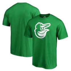 Men\'s Baltimore Orioles Fanatics Branded Green Big & Tall St. Patrick\'s Day White Logo T-Shirt