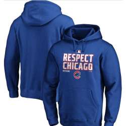 Men's Chicago Cubs Royal 2020 Postseason Collection Pullover Hoodie