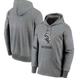 Men\'s Chicago White Sox Nike Gray 2020 Postseason Collection Pullover Hoodie