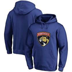 Men\'s Customized Florida Panthers Blue All Stitched Pullover Hoodie