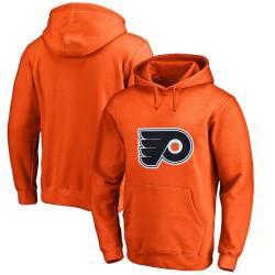 Men\'s Customized Philadelphia Flyers Orange All Stitched Pullover Hoodie