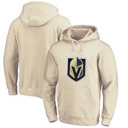 Men\'s Customized Vegas Golden Knights Cream All Stitched Pullover Hoodie