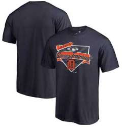 Men\'s Detroit Tigers Fanatics Branded Navy 2017 MLB Spring Training Logo T-Shirt