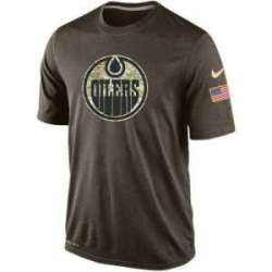 Men\'s Edmonton Oilers Salute To Service Nike Dri-FIT T-Shirt