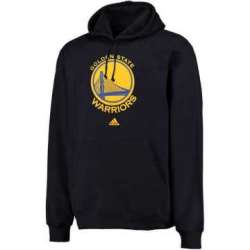 Men\'s Golden State Warriors Logo Pullover Hoodie Sweatshirt - Navy Blue