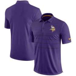 Men\'s Minnesota Vikings Nike Purple Early Season Polo 90Hou