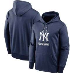 Men\'s New York Yankees Nike Navy 2020 Postseason Collection Pullover Hoodie