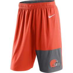 Men's Nike Cleveland Browns Orange NFL Shorts FengYun