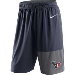 Men's Nike Houston Texans Navy NFL Shorts FengYun