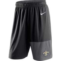 Men's Nike New Orleans Saints Black NFL Shorts FengYun