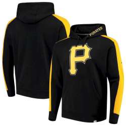 Men's Pittsburgh Pirates Fanatics Branded Iconic Fleece Pullover Hoodie Black & Gold