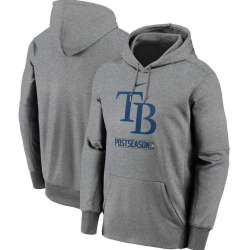 Men's Tampa Bay Rays Nike Gray 2020 Postseason Collection Pullover Hoodie