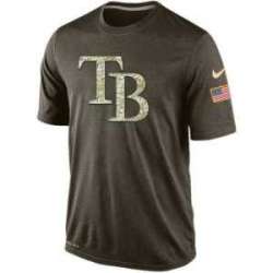 Men\'s Tampa Bay Rays Salute To Service Nike Dri-FIT T-Shirt