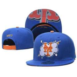 Mets Team Logo Royal Adjustable Hat GS