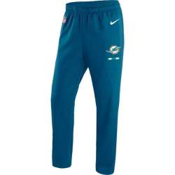 Miami Dolphins Nike Circuit Sideline Team Logo Performance Pants Aqua