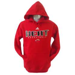 Miami Heat Team Logo Red Pullover Hoody