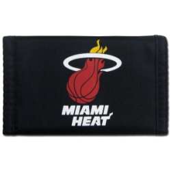 Miami Heat Wallet Nylon Trifold