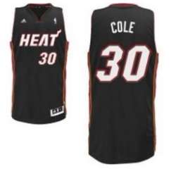 Miami Heat #30 Norris Cole Black Revolution 30 Jerseys