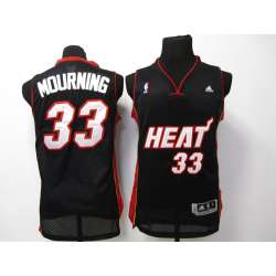 Miami Heat #33 Mourning black Jerseys