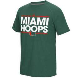 Miami Hurricanes climalite Ultimate WEM T-Shirt - Green