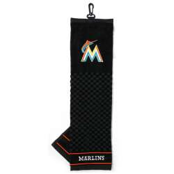 Miami Marlins 16x22 Embroidered Golf Towel