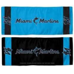 Miami Marlins Cooling Towel 12x30