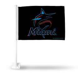 Miami Marlins Flag Car