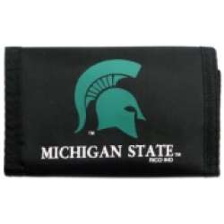 Michigan State Spartans Wallet Nylon Trifold