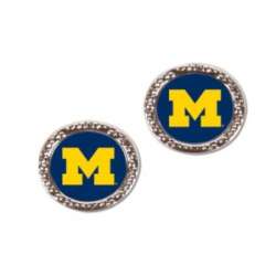Michigan Wolverines Earrings Post Style