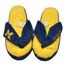 Michigan Wolverines Slippers - Womens Thong Flip Flop (12 pc case)  CO