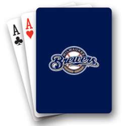 Milwaukee Brewers Playing Cards